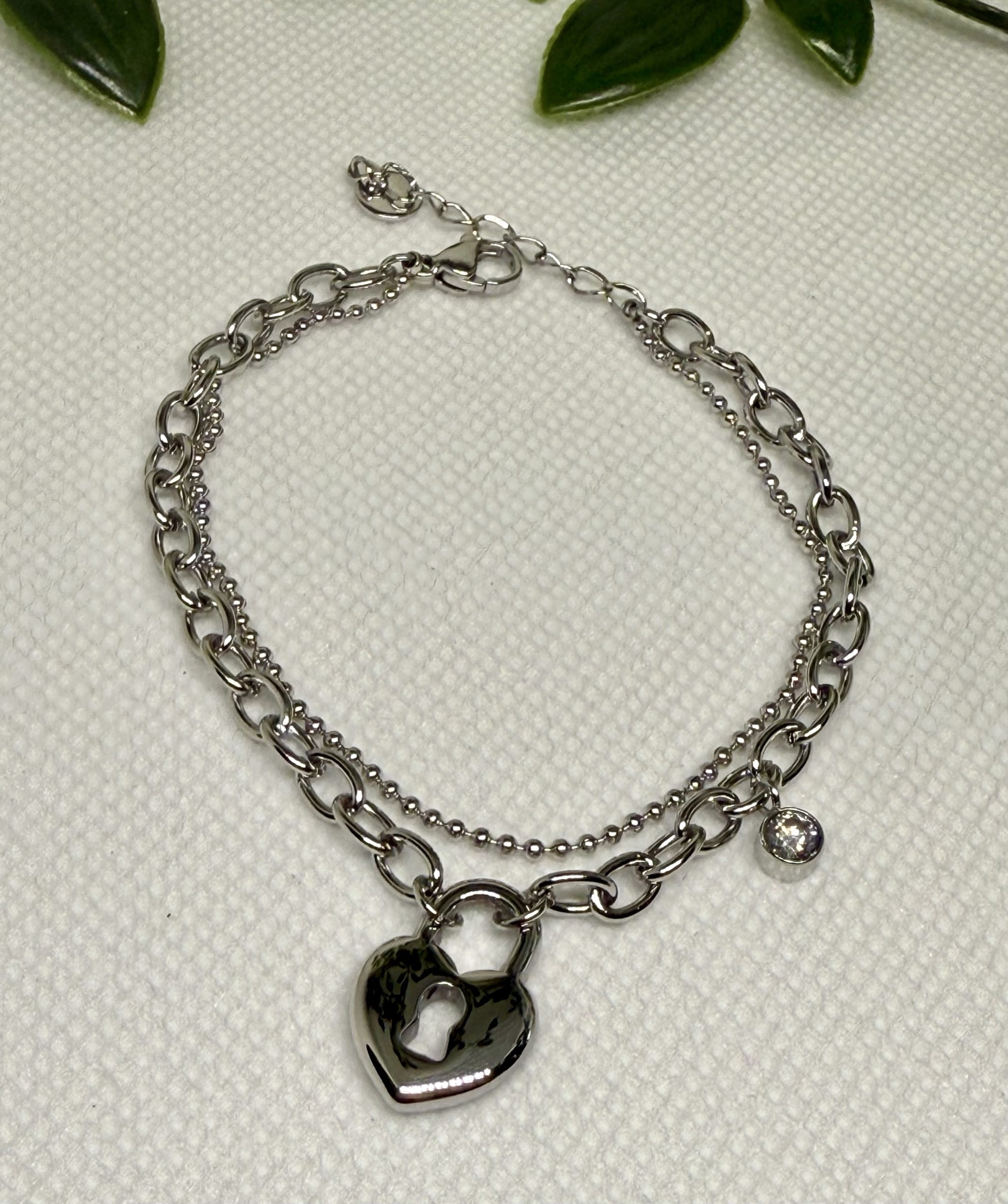 ✨ Bracelet LOVIA argenté