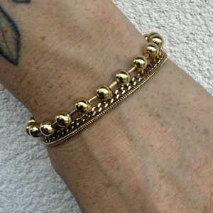 ✨ Bracelet SOLÉYA doré