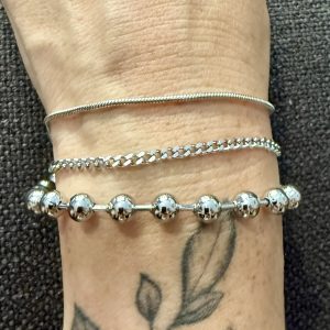 ✨ Bracelet SOLÉYA argenté