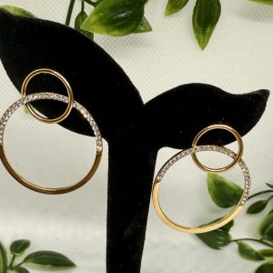 ✨ Boucles CELESTIA doré