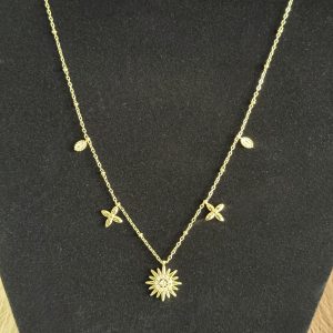 ✨ Collier Sola doré